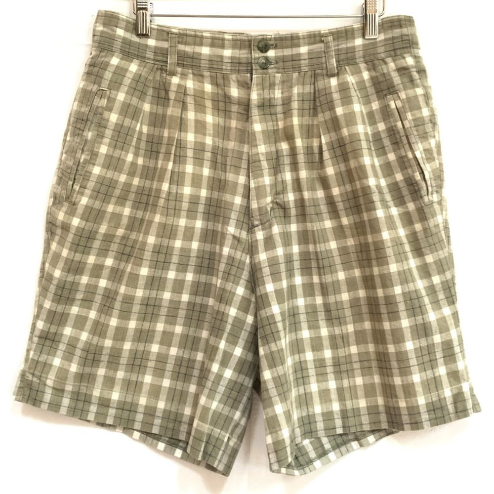 Plaid shorts
